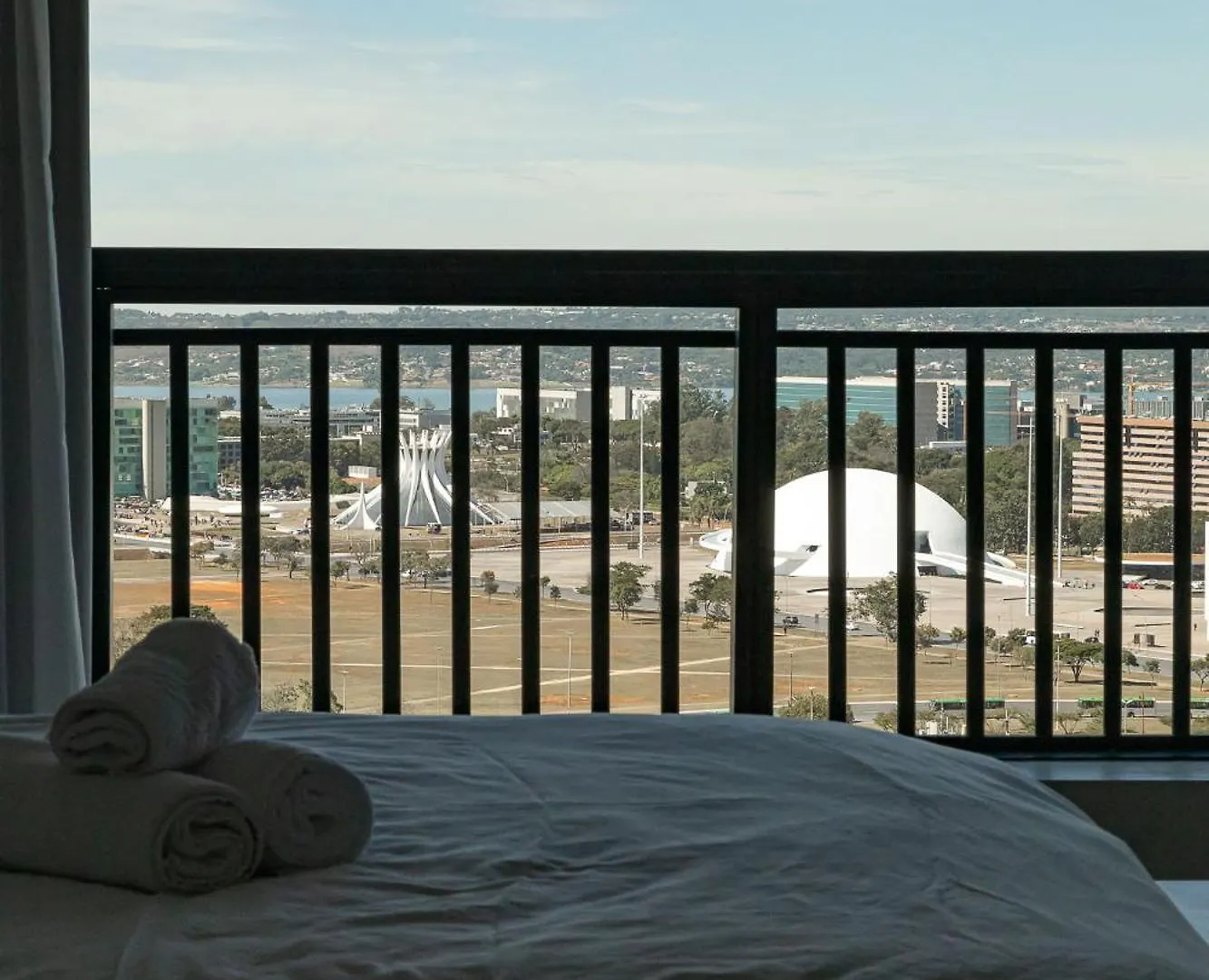 *****  Conforto E Vista Panoramica Com Banheira Hotel Vision Tv Wifi Ar Cond E Cozinha Brazíliaváros Brazília
